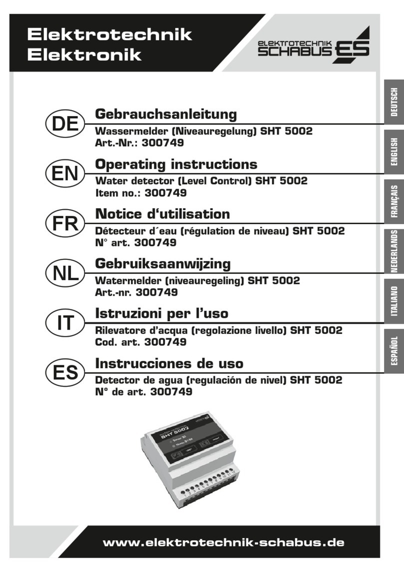 Schabus SHT 5002 operating instructions