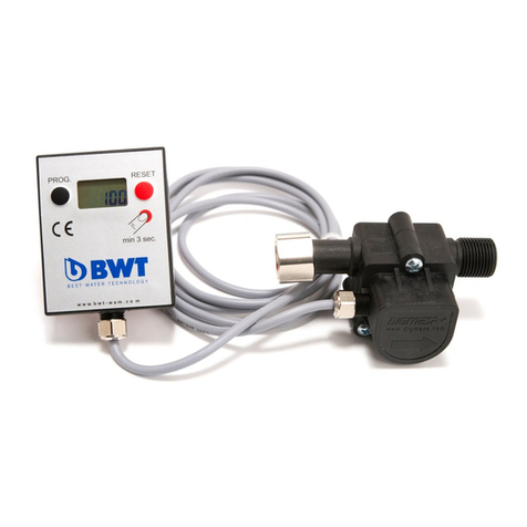 BWT Aquameter Installation and operating instructions