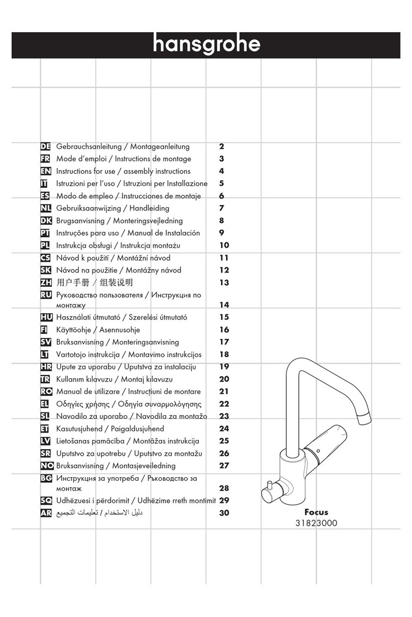 Hans Grohe Focus Instructions for use/assembly instructions