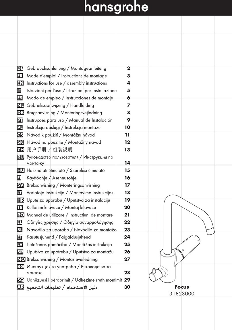 Hans Grohe Focus Instructions for use/assembly instructions