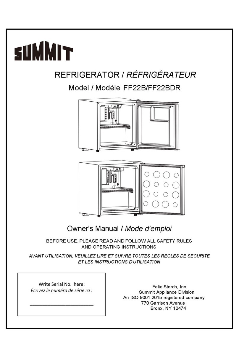 Summit FF22B User manual Summit FF22B User manual