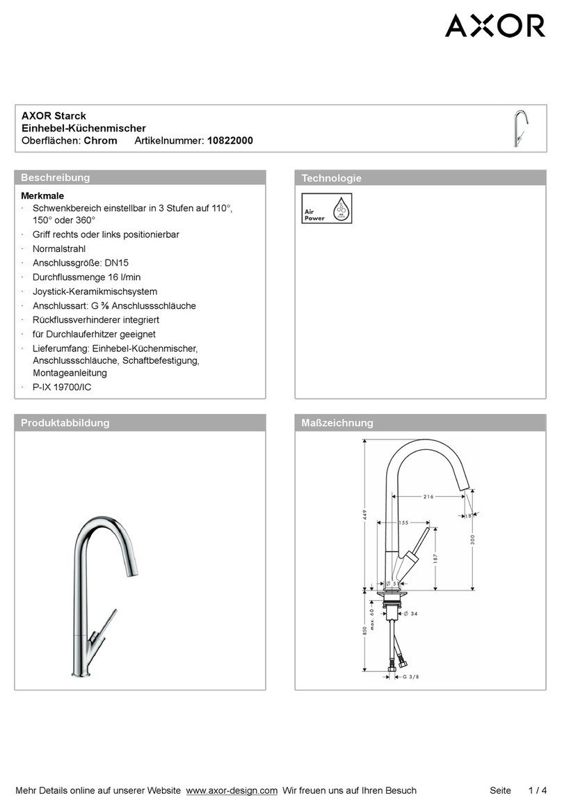 Axor Starck Series Manual