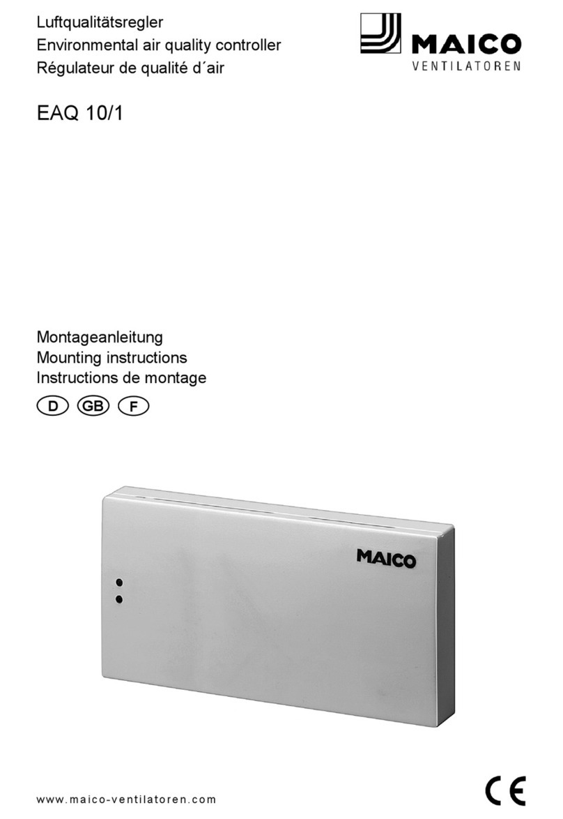 Maico EAQ 10/1 User manual