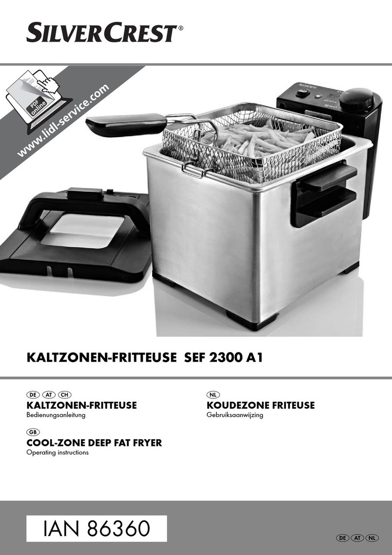 Silvercrest SEF 2300 A1 operating instructions