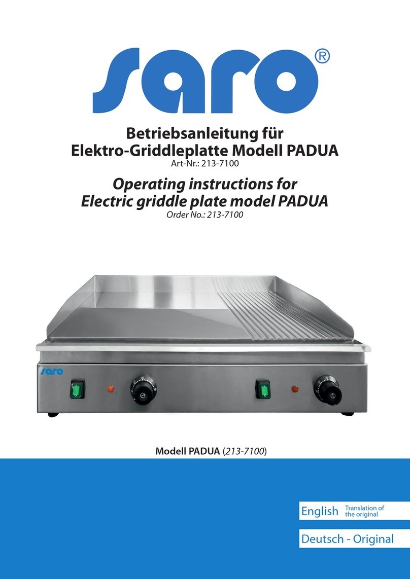 saro PADUA operating instructions