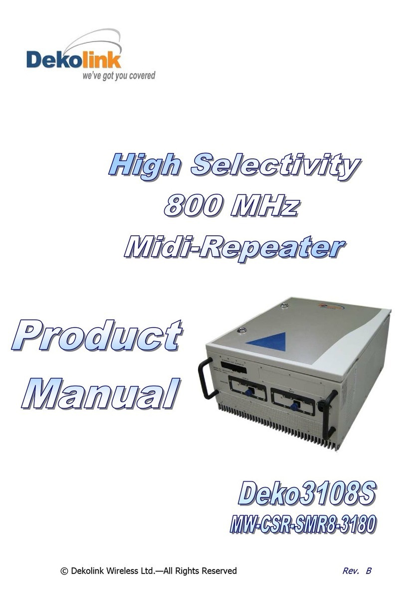 Dekolink Deko3108S product manual