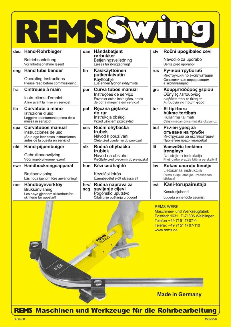 REMS Swing User manual
