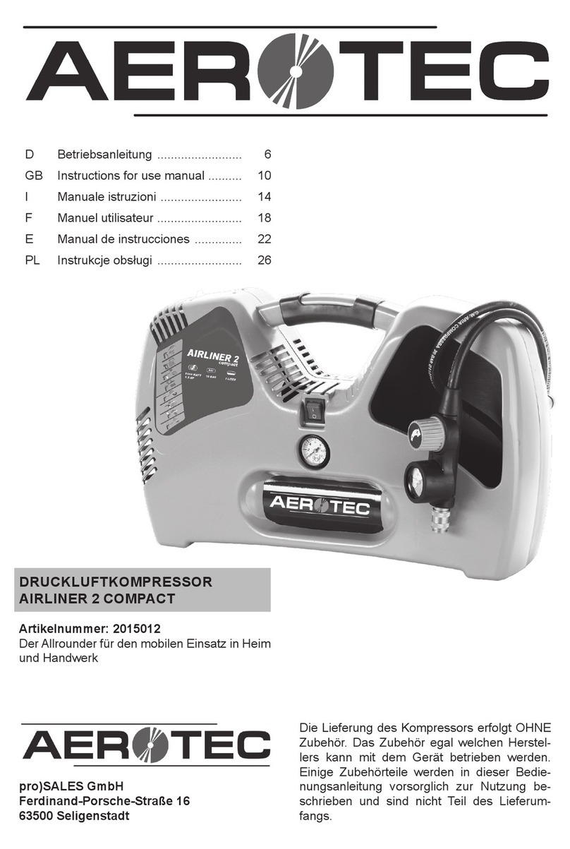Aerotec AIRLINER 2 COMPACT Instructions for use