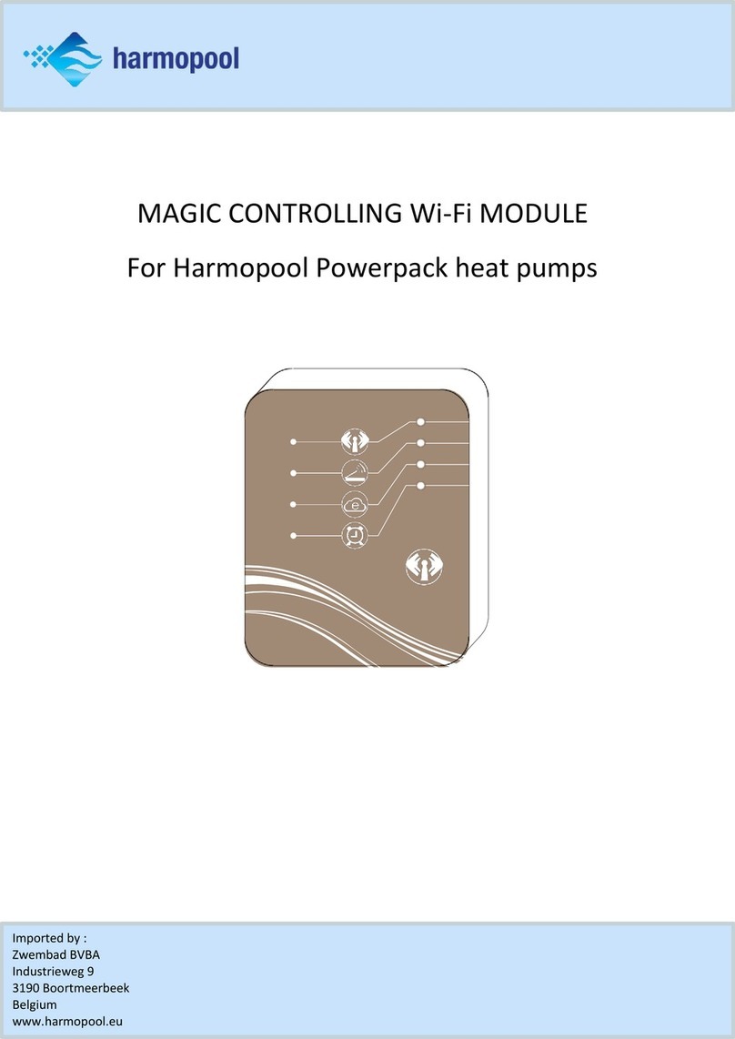 Harmopool MAGIC CONTROLLING Wi-Fi MODULE manual