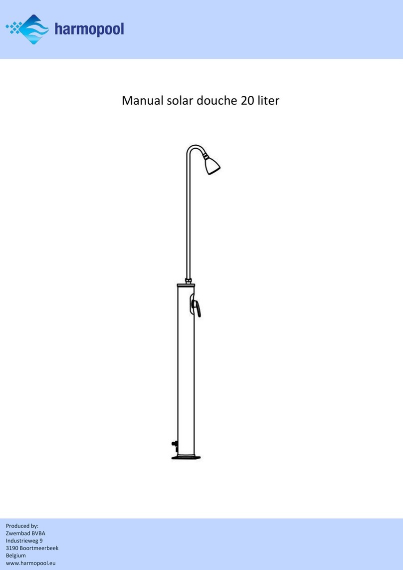 Harmopool Solar Shower manual