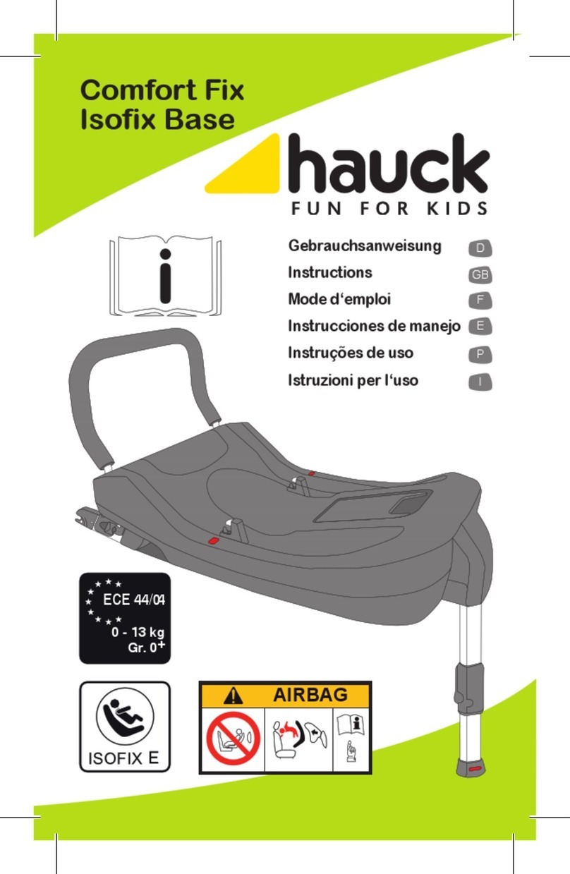 Hauck Comfort Fix Isofix Base instructions