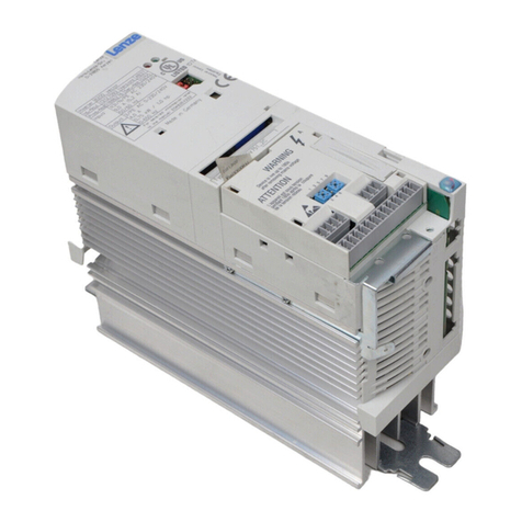 Lenze 8200 vector series Mounting instructions