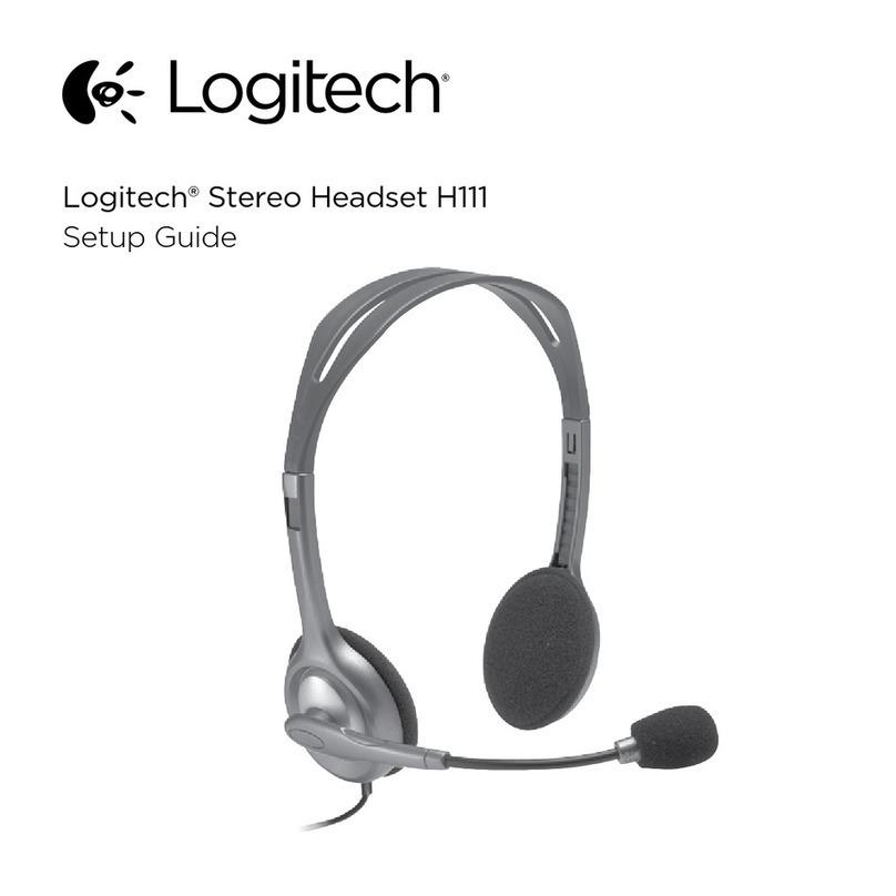 Logitech H111 User manual
