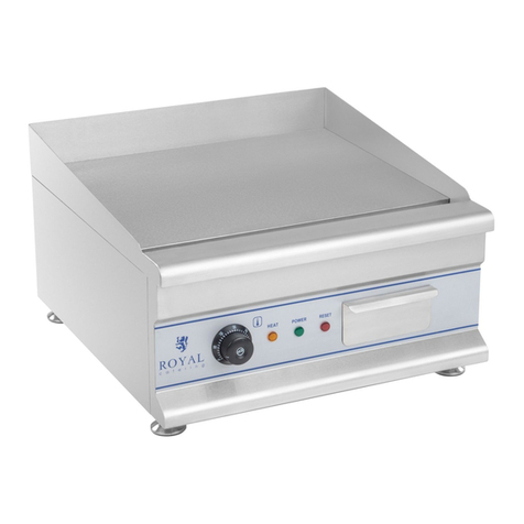 Royal Catering RCG 50 user manual
