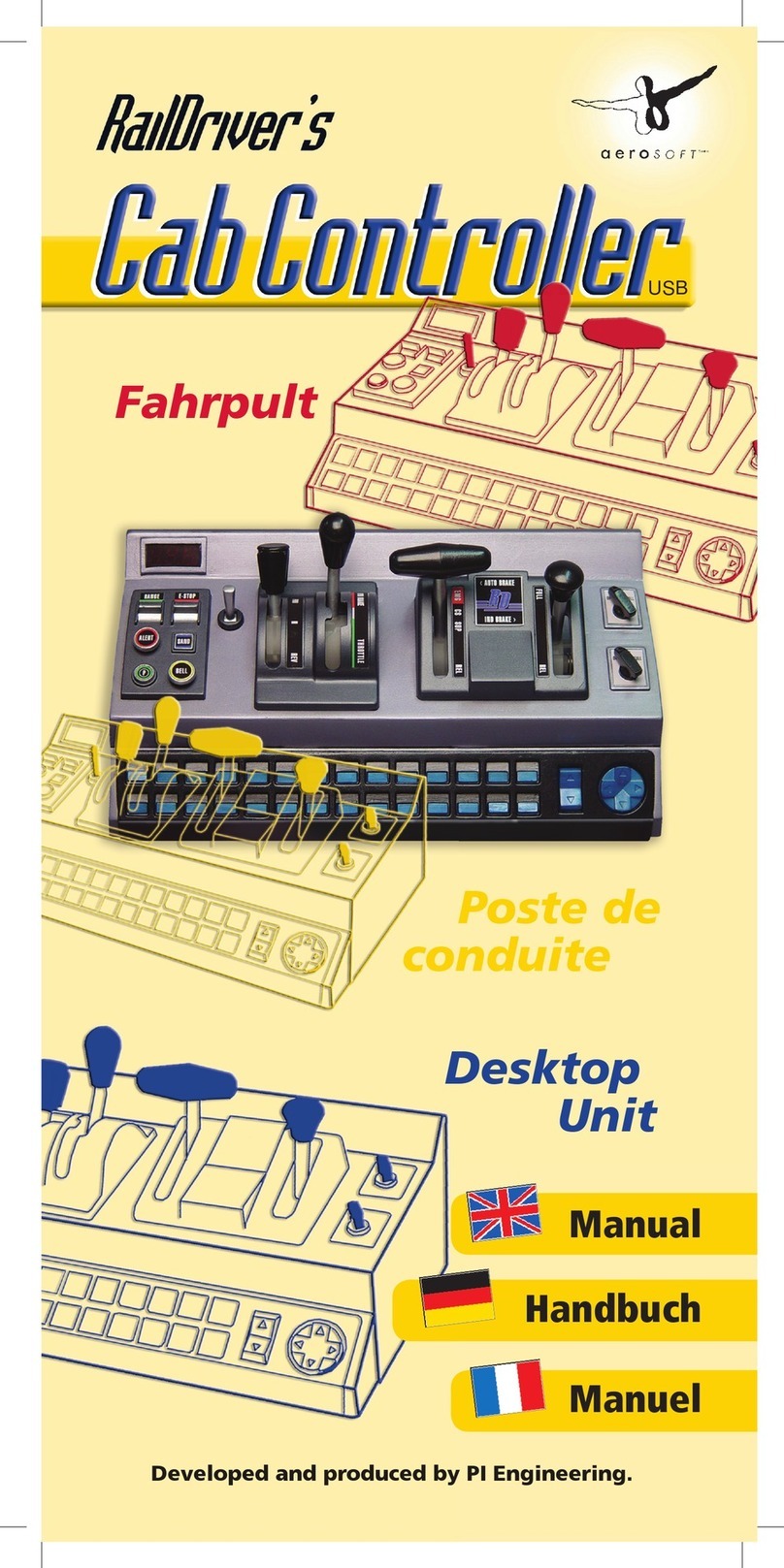 Aerosoft Rail Driver's Cab Controller User manual