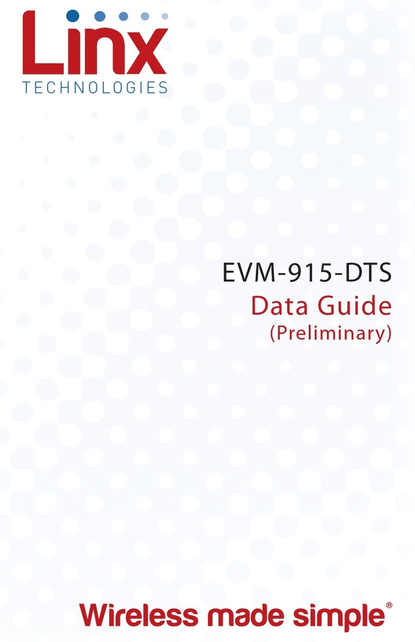 Linx EVM-915-DTS-FCR Data guide