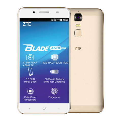 Zte BLADE A610 PLUS User manual