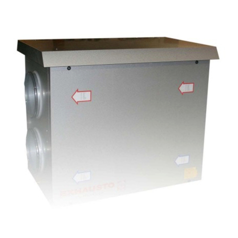 Exhausto VEX330H OD User manual