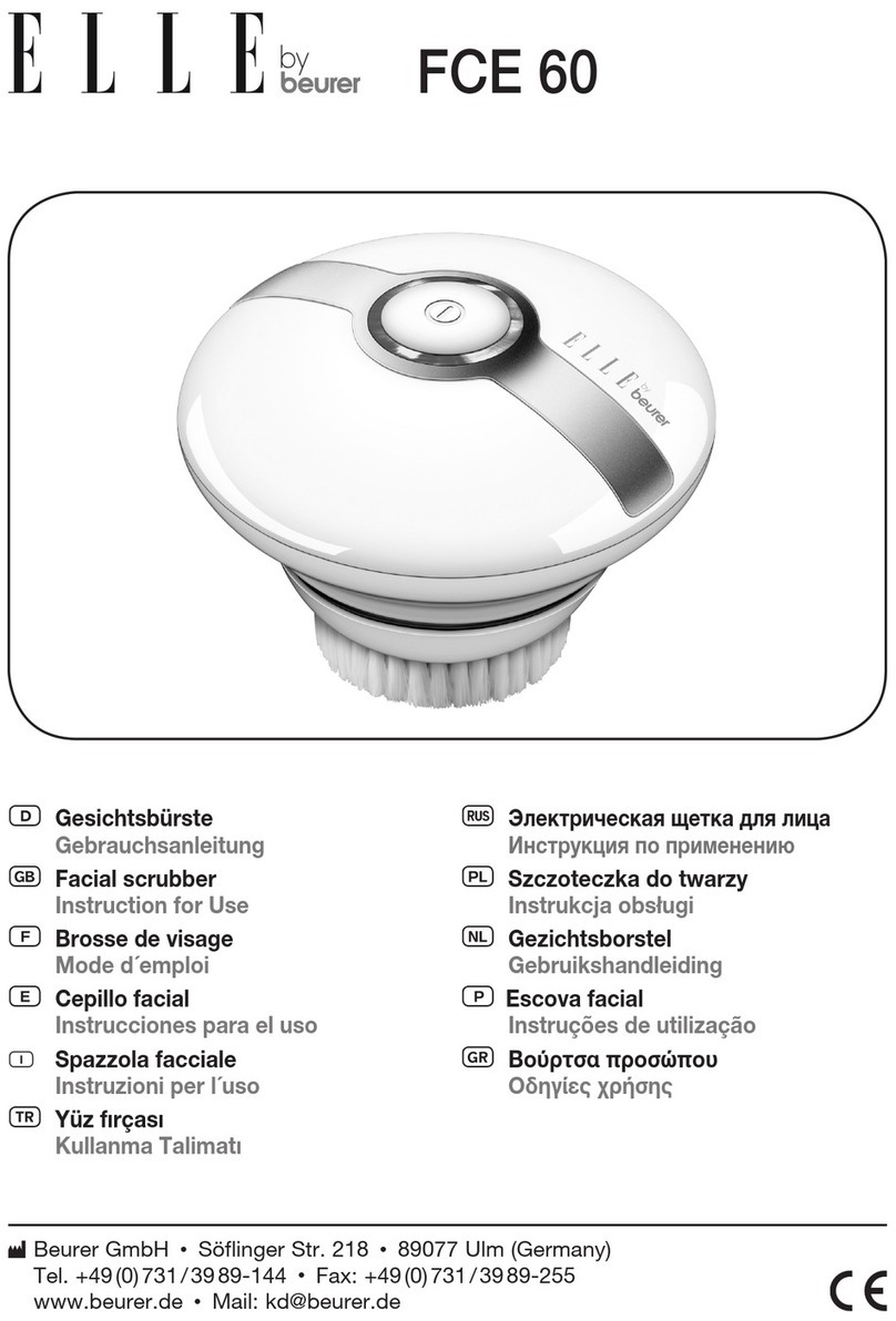 Beurer ELLE FCE 60 Instructions for use