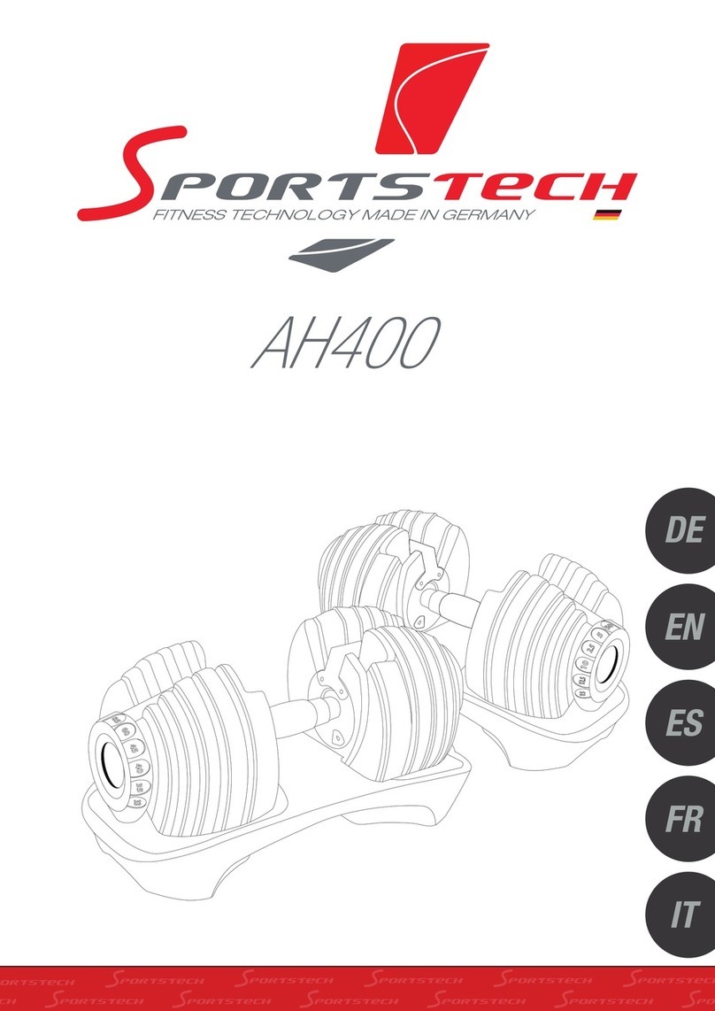 SPORTSTECH AH400 user manual