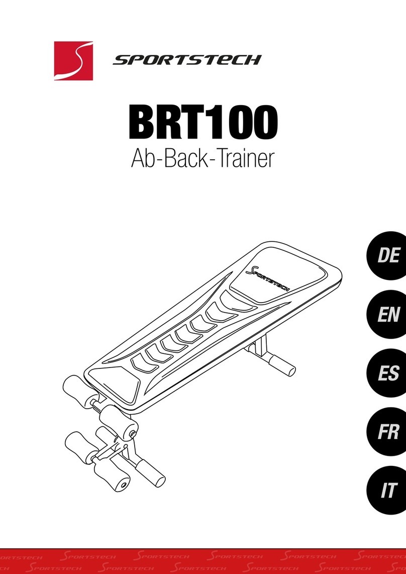 SPORTSTECH BRT100 user manual