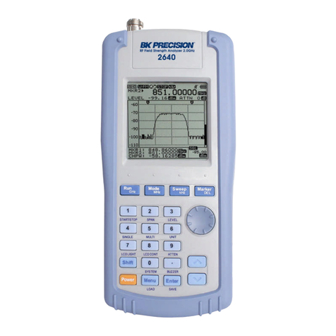 B+K precision 2640 User manual