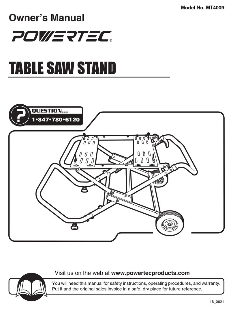 Power Tec MT4009 owner's manual