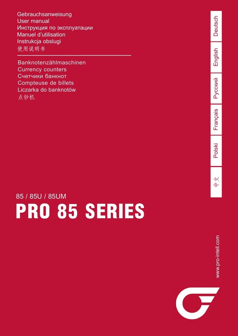 PRO Intellect Technology PRO 85 Series User manual