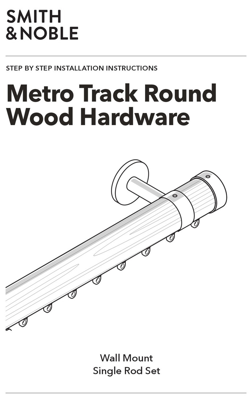 Smith & Noble Metro Track Step by step installation instructions