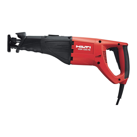 Hilti WSR 1400-PE manual