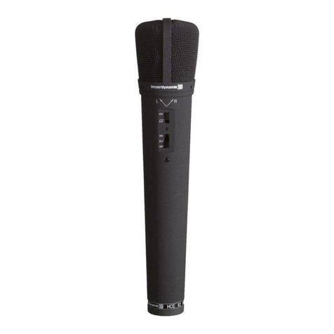 Beyerdynamic MCE 82 User manual
