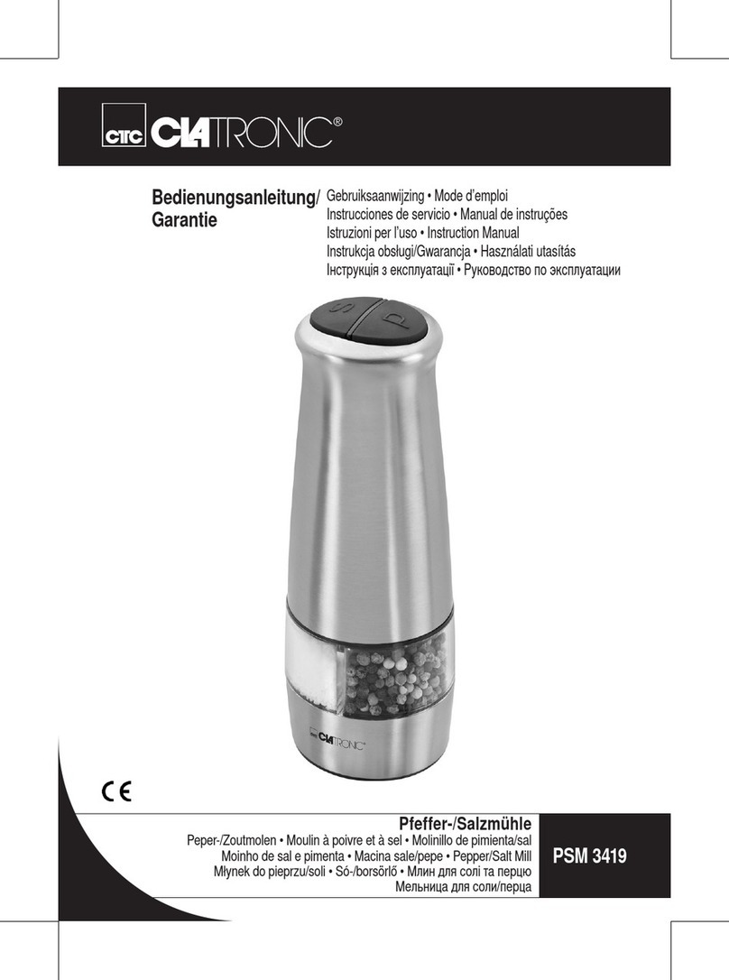 CTC Union CLATRONIC PSM 3419 instruction manual