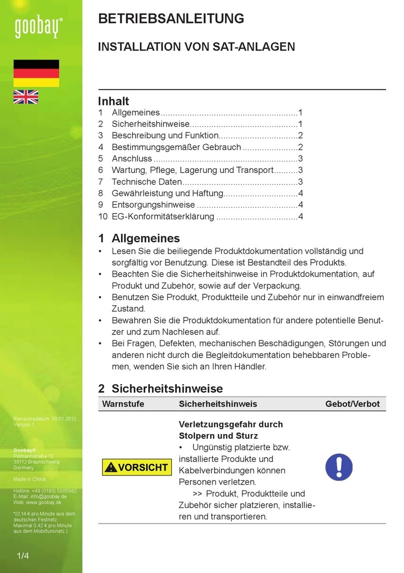 Goobay 67510 user manual