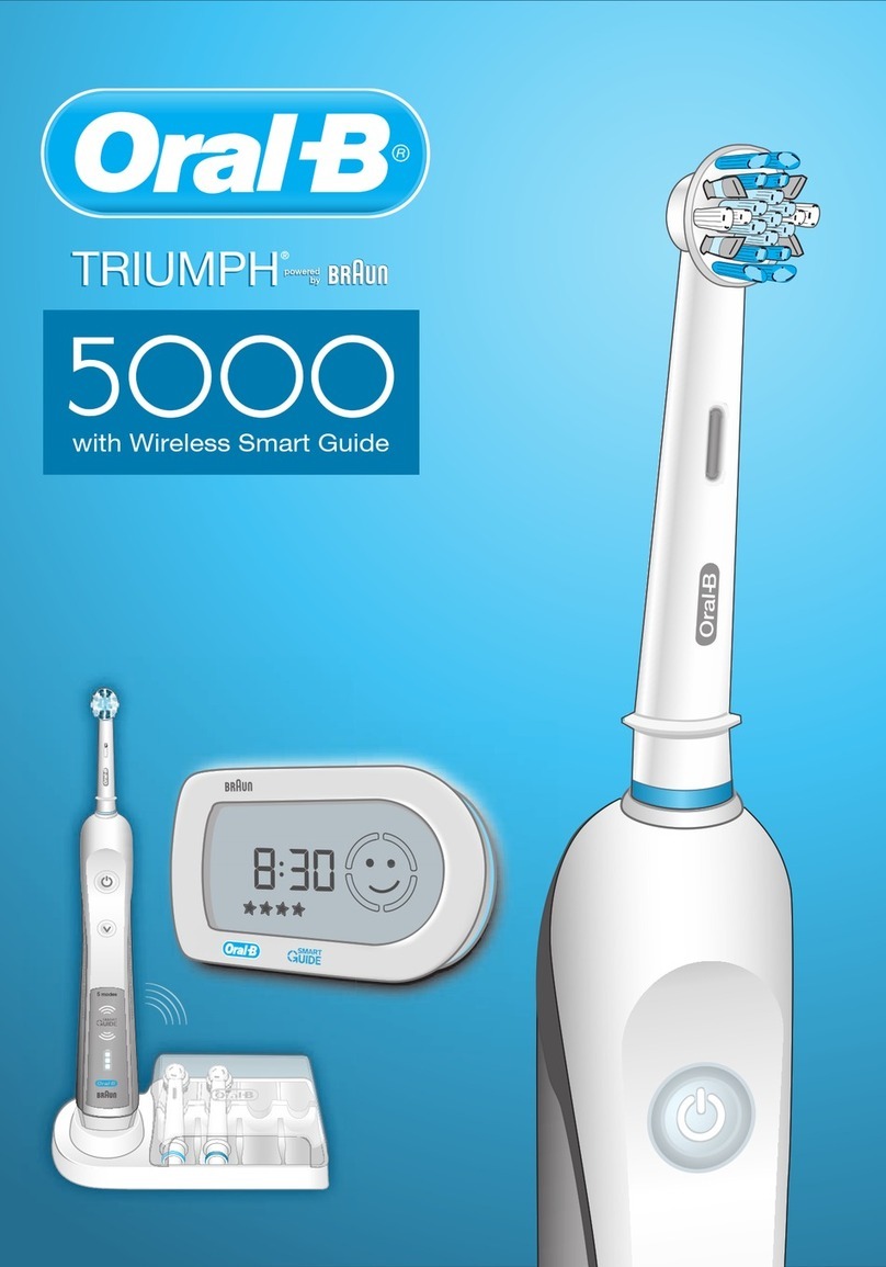 Oral-B TRIUMTH 5000 manual