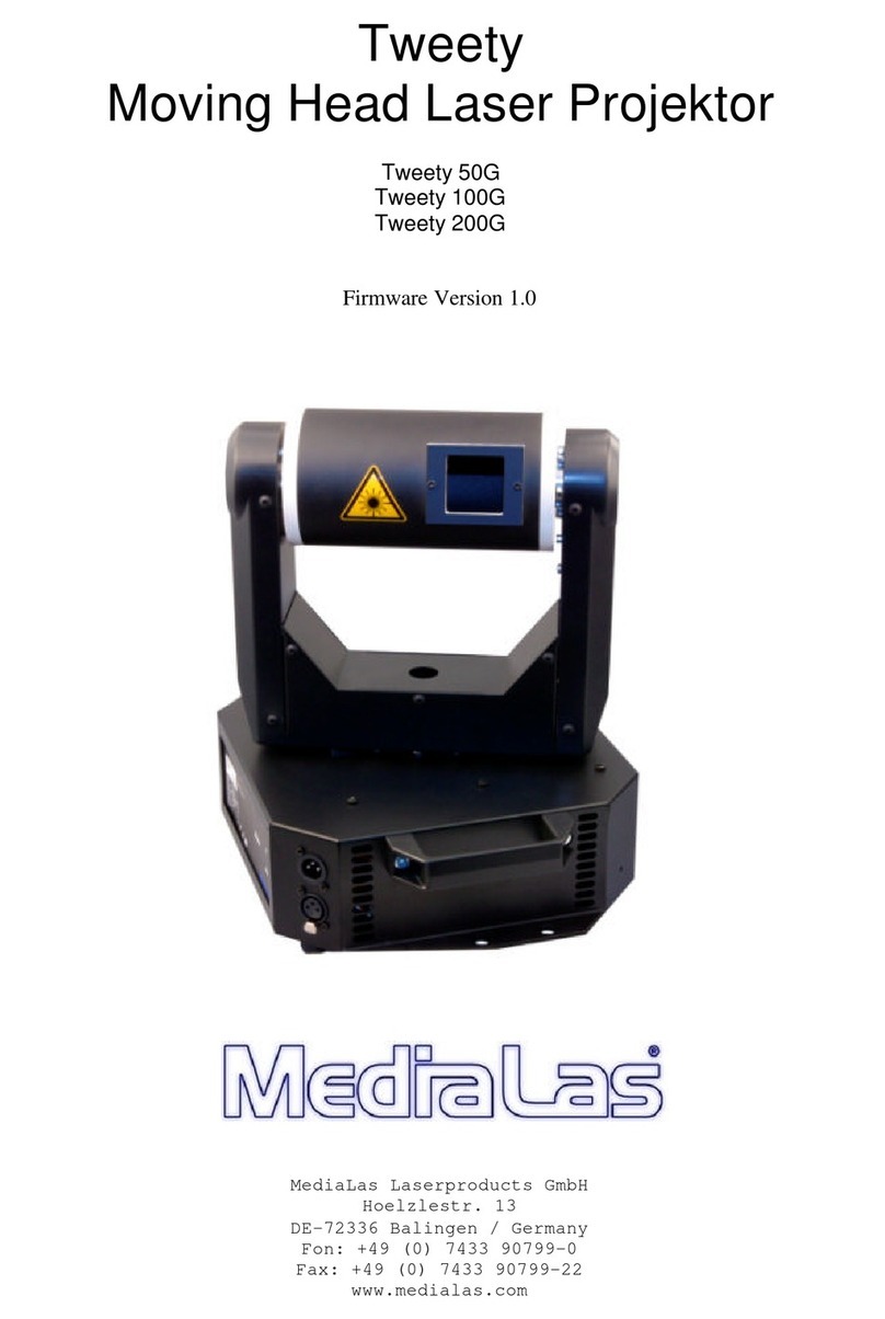 MediaLas Tweety Series manual MediaLas Tweety Series manual