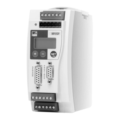 HBM MP30DP operating manual