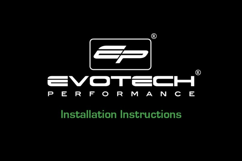 Evotech Performance MIRROR EXTENSIONS installation instructions Evotech Performance MIRROR EXTENSIONS installation instructions