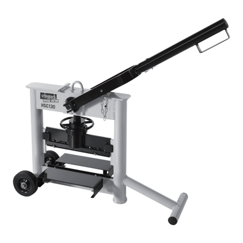Scheppach HSC130 User manual