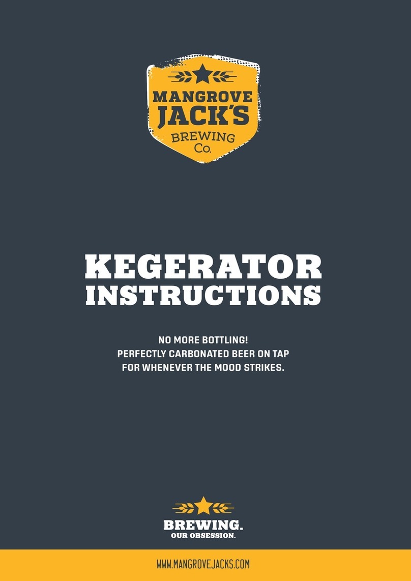 Mangrove Jack's Kegerator Series instructions