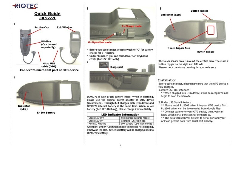RIOTEC DC9277L quick guide