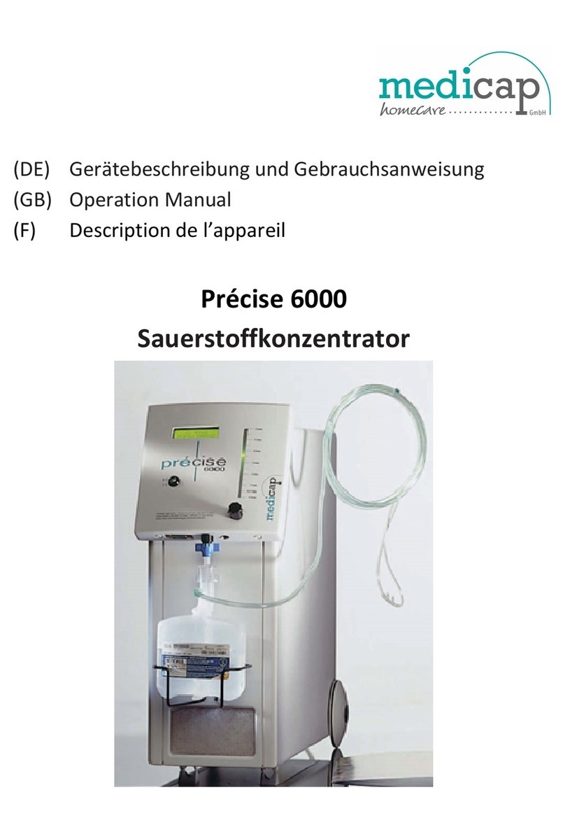 Medicap Precise 6000 Operation manual