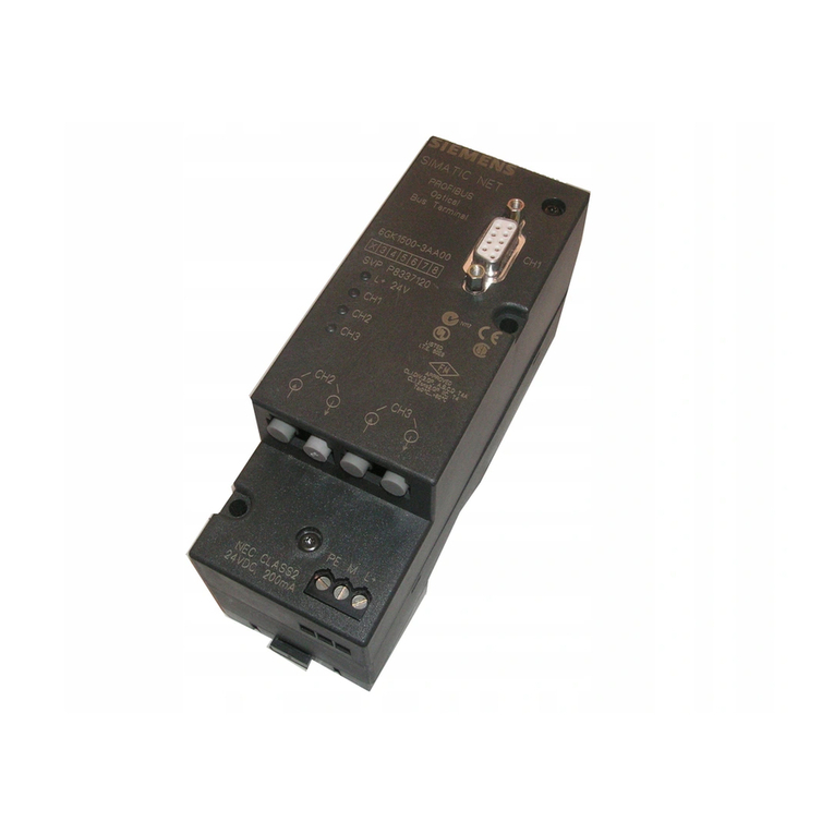 Siemens SIMATIC NET PROFIBUS OBT manual