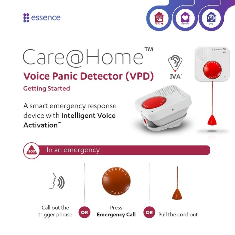 Essence Care@Home VPD User manual Essence Care@Home VPD User manual