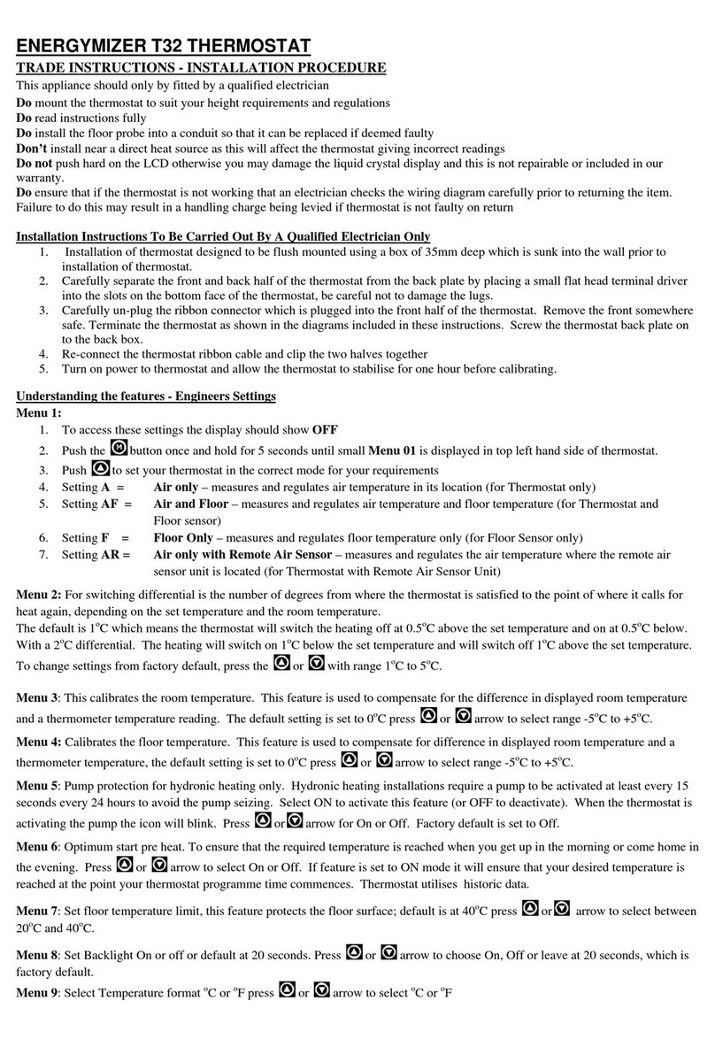 Energymizer T32 instructions