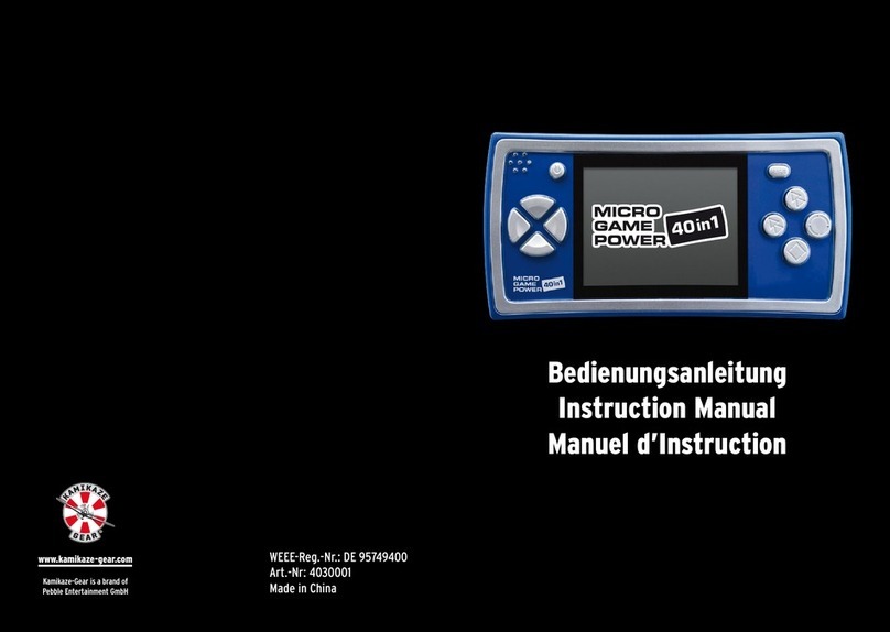 Kamikaze Micro Game Power 40in1 instruction manual