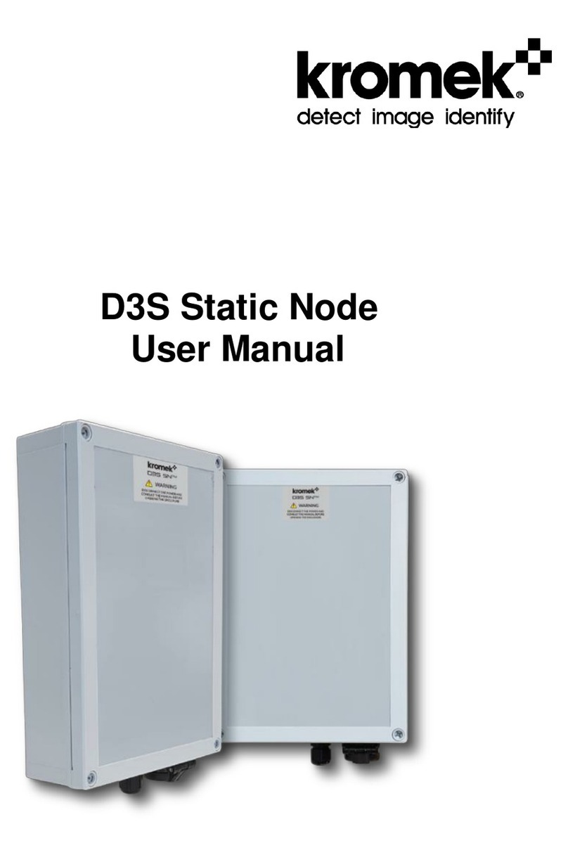 Kromek D3S Static Node user manual