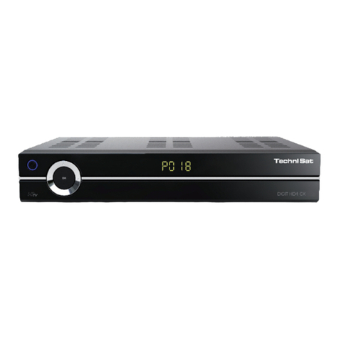 TechniSat DIGIT HD4 CX User manual