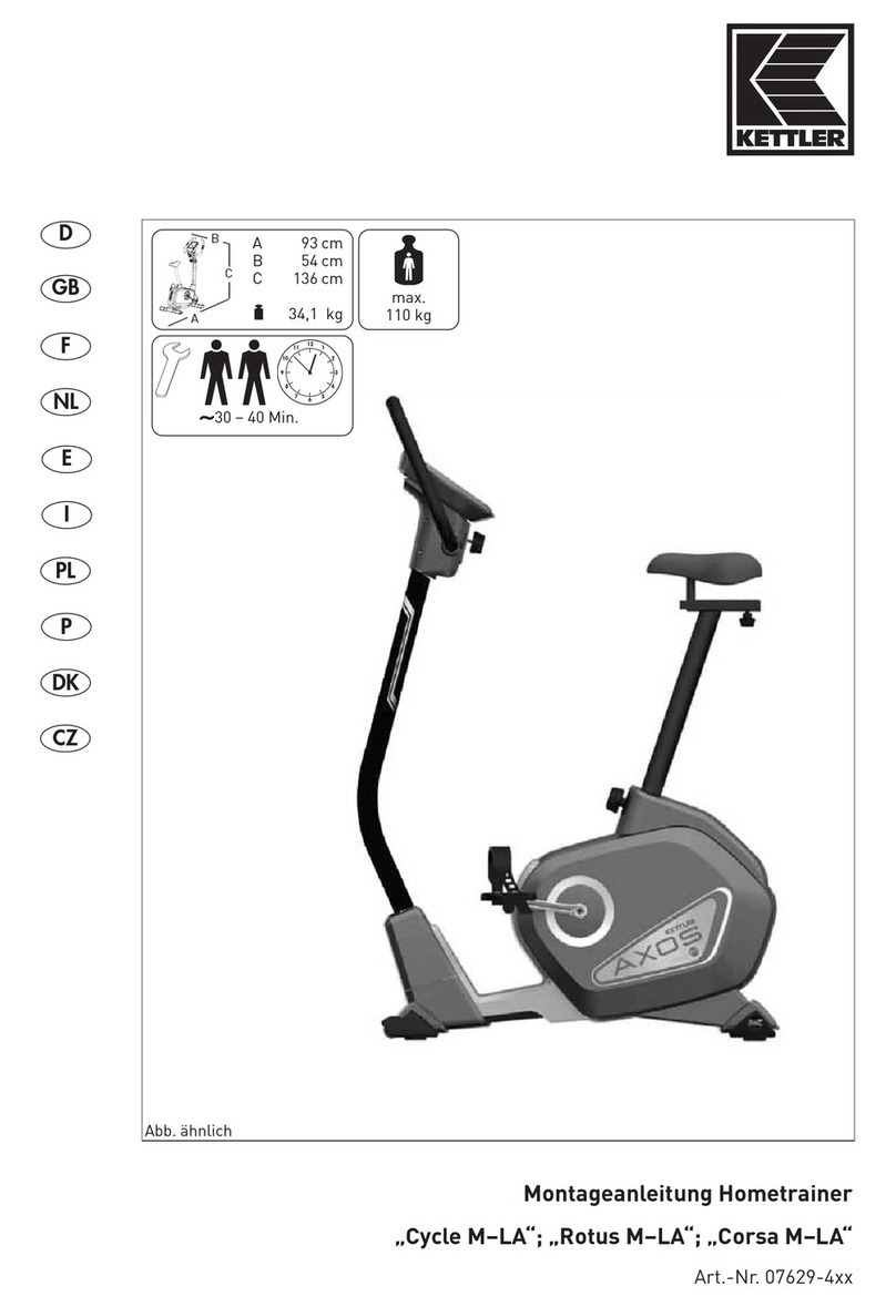 Kettler Cycle M-LA User manual