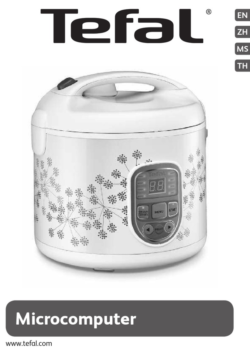 TEFAL RK106P User manual