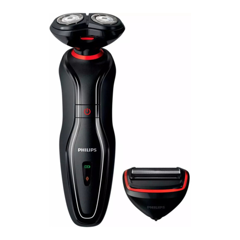 Philips Norelco Click & Style S738/82 User manual